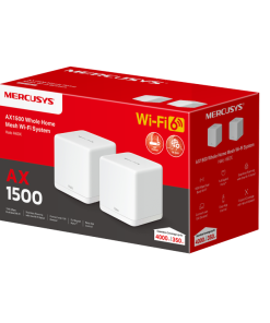 Mercusys Halo H60X(2-pack) Whole mesh Wi-Fi6 system, AX1500, Dual-band, Standarde - imagine 4