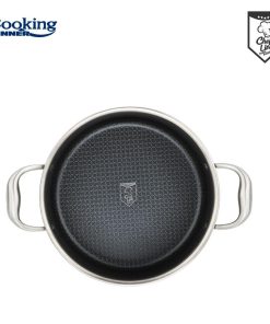 SEMIOALA CU CAPAC, 20x10 CM, 2.8 L TITANIUM3, COOKING BY - imagine 3