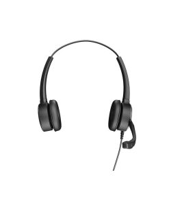 Casti Head-band Axtel PRIME HD duo NC, Wired, noise-canceling, Negru