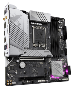 Placa de baza Gigabyte B760M AORUS ELITE AX, Socket 1700, - imagine 3