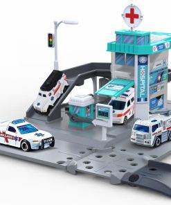 MACHETA DIE CAST, PARCARE, SCARA MASINUTA 1/64, DIMENSIUNE MASINUTA 7.5CM,