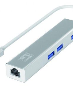 LevelOne USB-0504 Gigabit USB-C Network Adapter with USB Hub, 110 - imagine 2