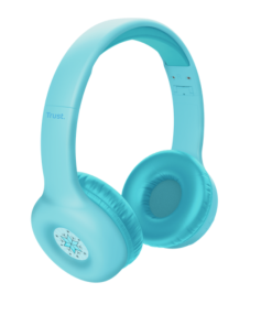 Casti Head-band TRUST Nouna WS kids, wireless, Albastru