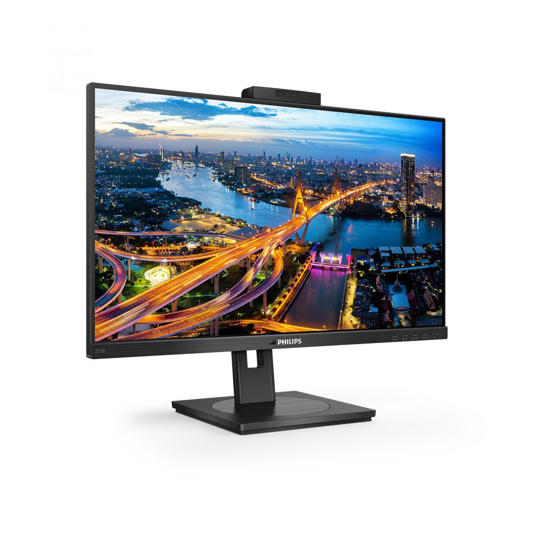 Monitor Consumer Philips 275B1H, 27", 2560 x 1440 pixeli, Black, - imagine 4