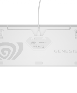 Tastatura Mecanica Gaming Genesis Thor 230 TKL, RGB, Wireless, Alb - imagine 5