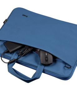 Geanta laptop Trust Bologna Eco 16", albastru - imagine 3