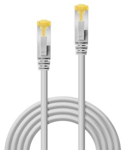 Cablu Lindy 1m  RJ45 S/FTP LSZH, gri - imagine 2