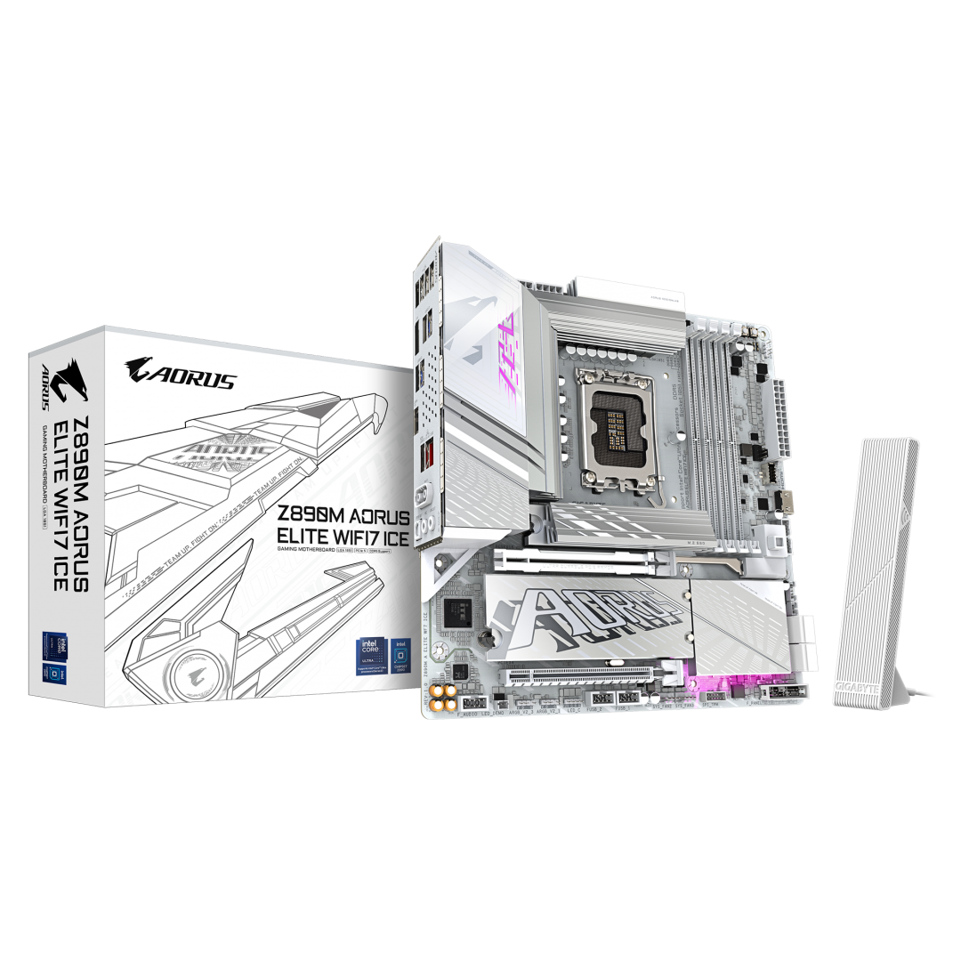 Placa de baza Gigabyte Z890M AORUS ELITE WIFI7 ICE, Socket