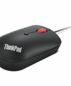 Mouse LENOVO ThinkPad USB-C Wired Compact Mouse, 2400 dpi, Negru - imagine 5