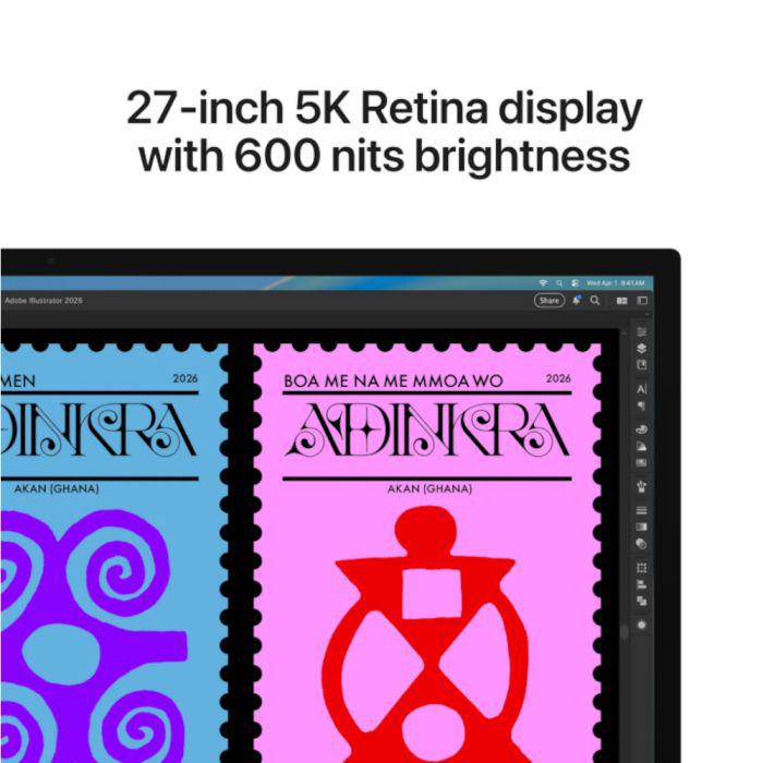 Apple Studio Display - 27" Retina 5K - Nano-Texture Glass - imagine 6