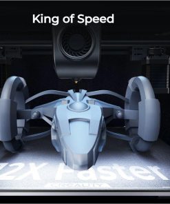 Imprimanta 3D Creality K1, Tehnologie FDM, viteza printare 600mm/s, Precizie - imagine 5