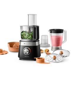 Robot de bucatarie PHILIPS Viva Collection HR7530/10, vas 2.1l, blender