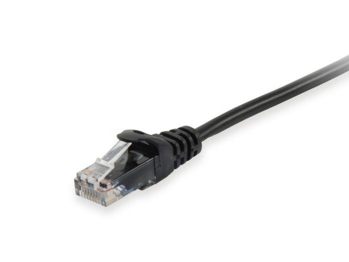 EQUIP 625454 Cat.6 U/UTP Patch Cable, 5.0m , Black, 8.34x11.68x5000mm - imagine 3
