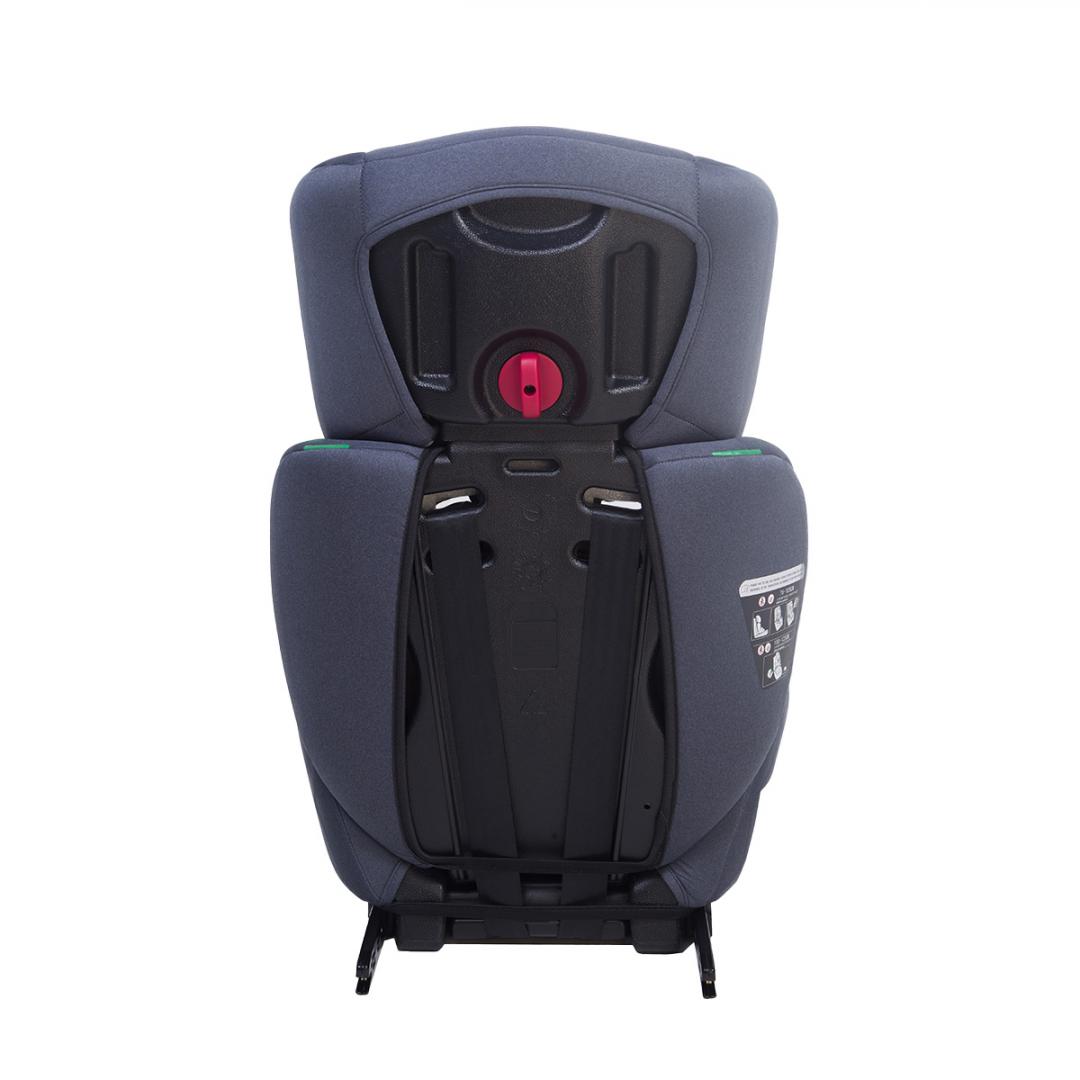 Scaun auto/inaltator 76-150CM(15M-12Y), R129, isofix, gri, U-Grow - imagine 6