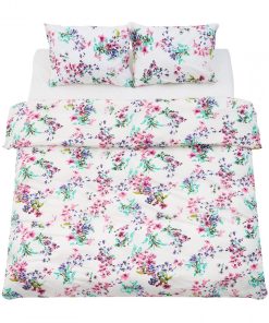 Set de pat king size bumbac,144TC,Sakura
