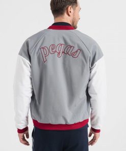 JACHETA BOMBER GRI GRENA XL - imagine 2