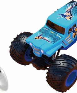 MASINUTA CU TELECOMANDA TIP CAMION BEAST RUNNERS, SCARA 1/24, 21CM,