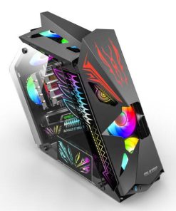 Carcasa PRO GAMING HERCULE BLACK, RGB, Mid Tower, Black