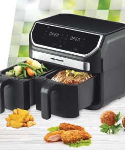 FRITEUZA DUBLA HEINNER DOUBLE MASTER HAF-KDB1700BK - imagine 4