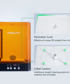 Creality masina de spalat si intarire modele 3D rasina UV, - imagine 2