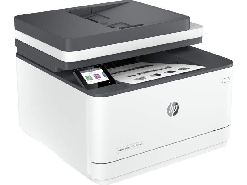 Multifunctional laser HP LaserJet Pro MFP 3102fdw, format A4, Monocrom, - imagine 3