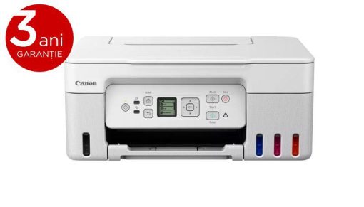 "Multifunctional inkjet color CISS Canon PIXMA G3470 White, dimensiune A4(Printare,