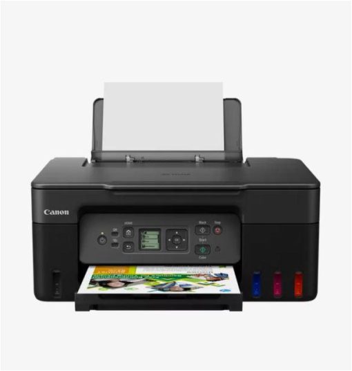 "Multifunctional inkjet color CISS Canon PIXMA G3470 Black, dimensiune A4(Printare, - imagine 5