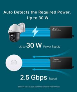 "2.5G PoE+ Injector Adapter PORT: 1× 2.5G PoE Port, 1× - imagine 3