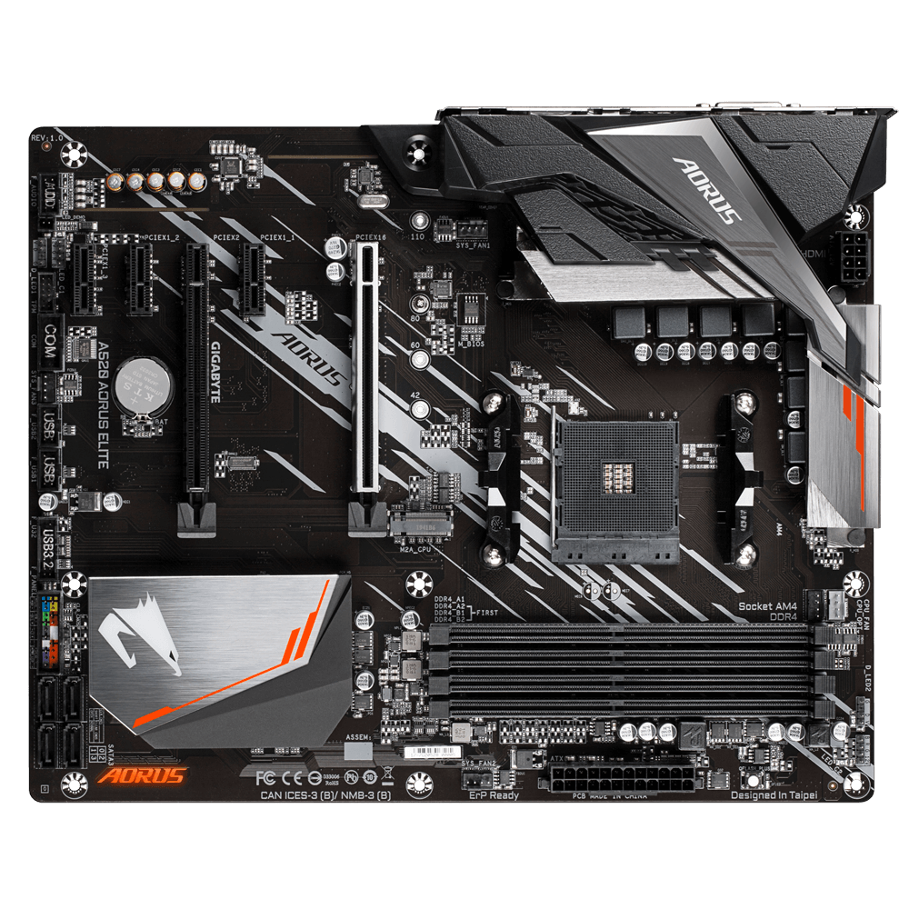 Placa de baza Gigabyte A520 AORUS ELITE, Socket AM4, DDR4, - imagine 3