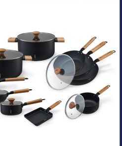 TIGAIE WOK + CAPAC 24X7.5 CM, RIKITO WATANABE, SAMURAI GOURMET, - imagine 4