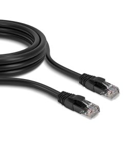 Cablu retea Lindy LY-48077, 1m Cat.6 U/UTP, Black - imagine 2