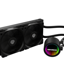 Cooler Procesor GENESIS HYDRIA 240, Lichid, 2 ventilatoare, aRGB - imagine 2