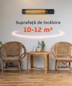 HEINNER Incalzitor electric cu prindere de perete 1000W/2000W - imagine 4