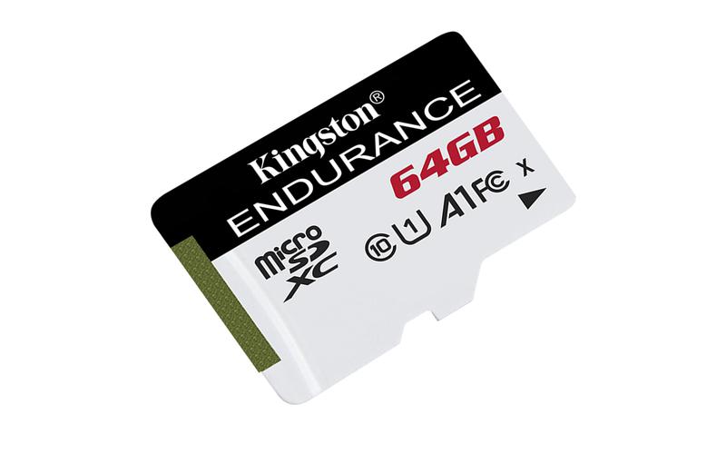 Card de Memorie Micro SDXC Kingston High Endurance, 64GB, Adaptor