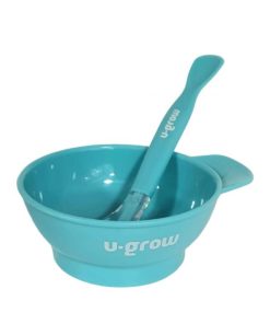 Bol cu capac si lingurita, U-Grow