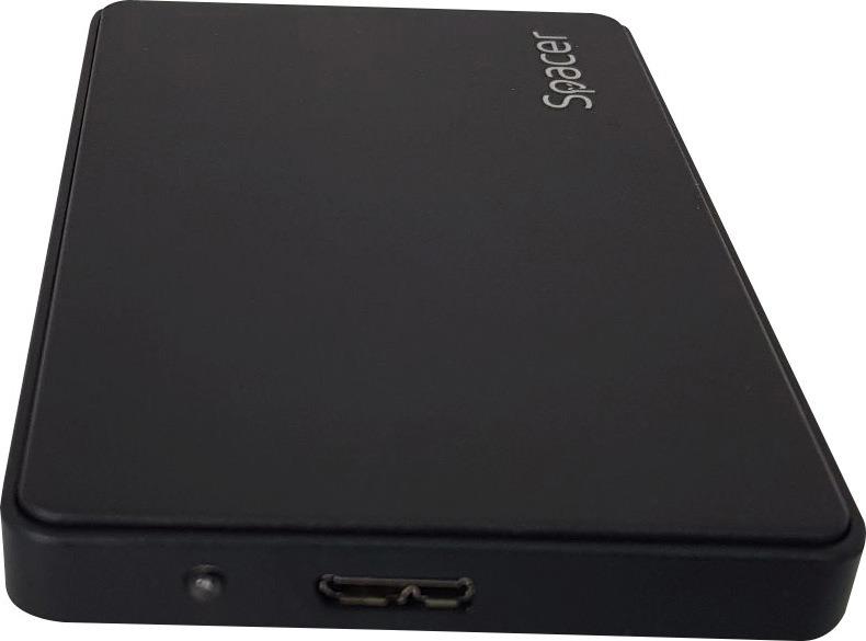 Rack ext. HDD/SSD 2.5" Spacer USB 3.0 negru - imagine 4