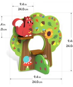 SET ANIMALE IN PADURE, JUCARIE LEMN - imagine 2