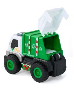 CAMION DE SALUBRITATE CU LUMINI, SUNETE SI DETALII MOBILE, MOMKI - imagine 2