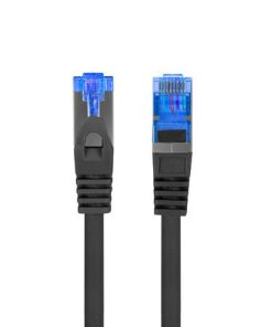 Patch cord Cat.6A S/FTP LSZH CCA 3 m negru, Fluke - imagine 2