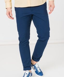 PANTALONI LUNG CASUAL BARBATI  NAVY M