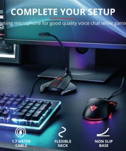 Microfon Trust GXT 239 Nepa Gaming, tip Condenser, Jack - imagine 5