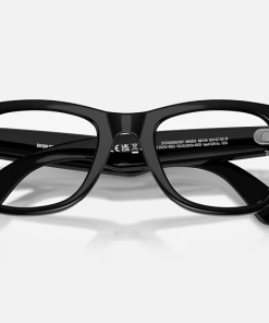 ORW4012 META WAYFARER High Bridge Fit - Shiny Black - - imagine 4