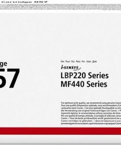 Toner Canon CRG057 black, capacitate 3.1k pagini, pentru LBP223DW; LBP226DW;