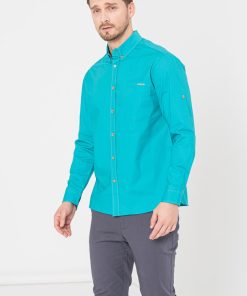 CAMASA CASUAL BARBATI TURQOISE L - imagine 2