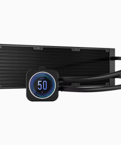 Cooler Procesor CORSAIR iCUE H150i ELITE LCD XT, Lichid, 12 - imagine 3