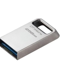 Memorie USB Kingston DataTraveler Micro 256 GB, USB 3.2, Argintiu - imagine 2