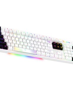 Tastatura Mecanica Gaming AQIRYS Aludra, RGB, USB, Alb - imagine 2