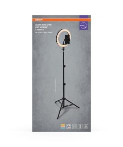 Lampa LED circulara portabila OSRAM Selfie RING cu TREPIED, 6W,