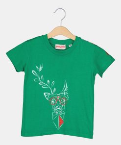 TRICOU  CERB FAMILIE COPII   K GREEN-12