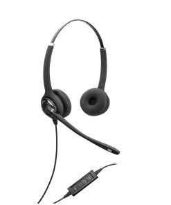 Casti Head-band Axtel Elite UC, Wired, noise-canceling, Negru